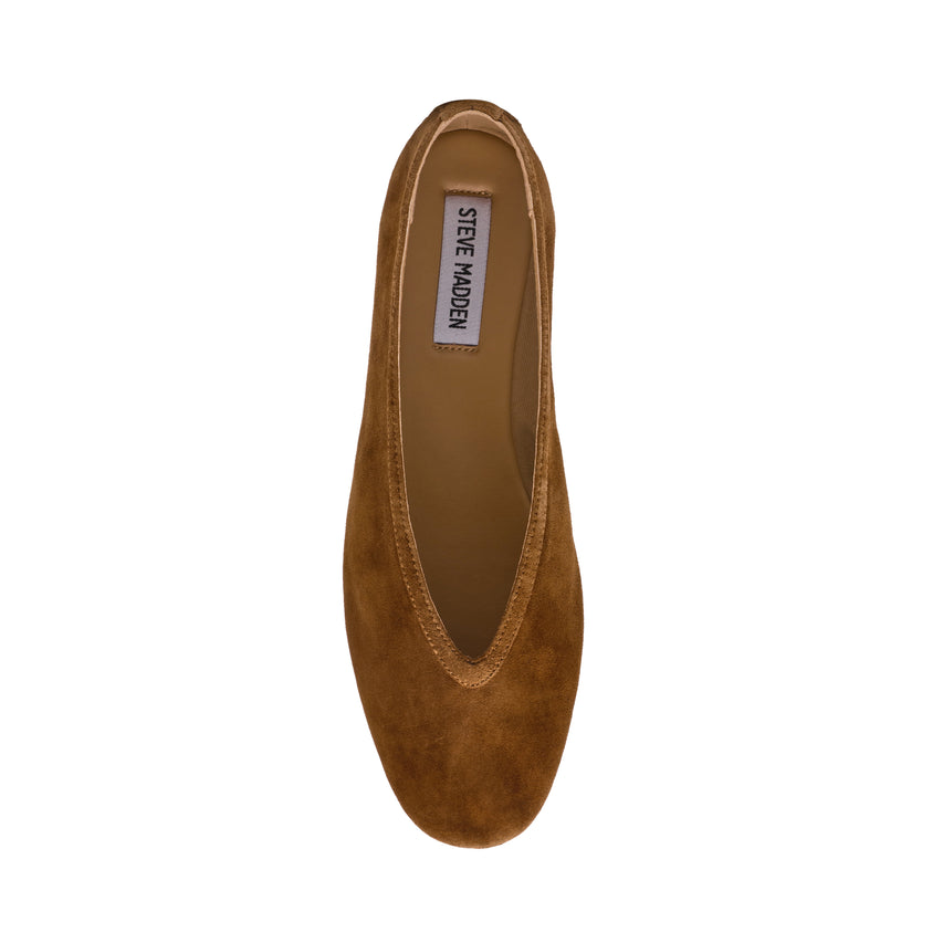 Leni Flat Shoe CHESTNUT SUEDE