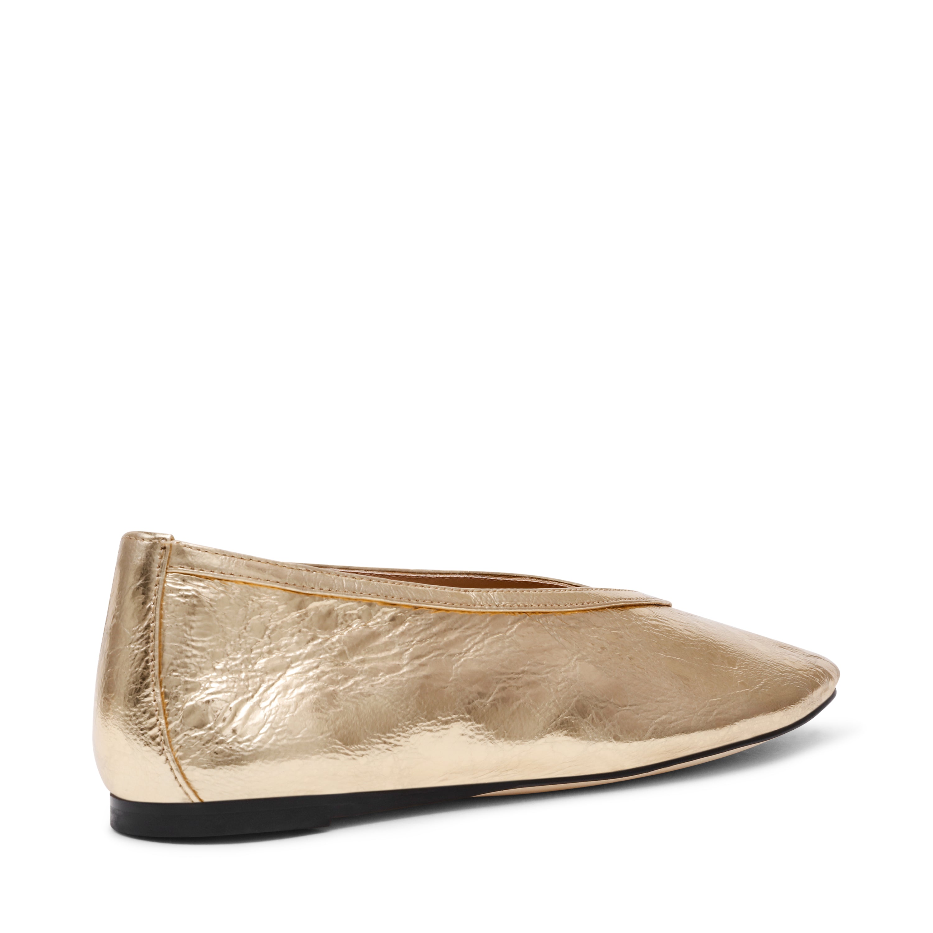 Leni Flat Shoe GOLD LEATHER