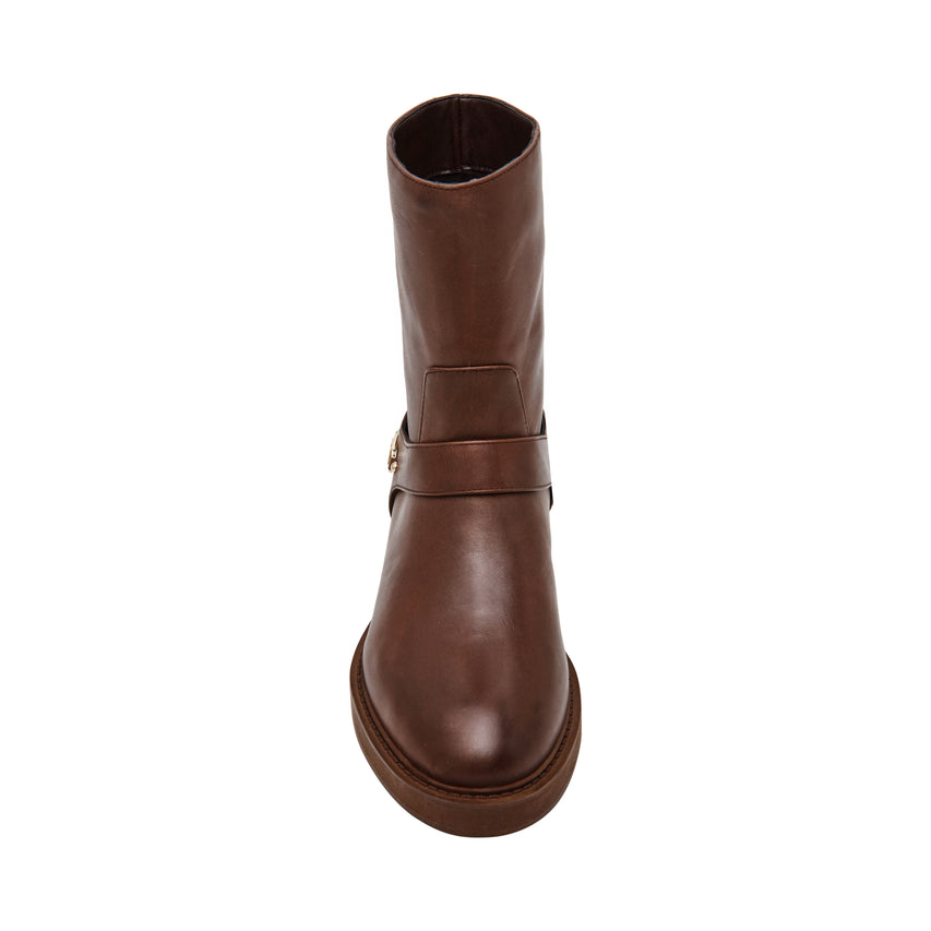 Loophole Bootie BROWN LEAT