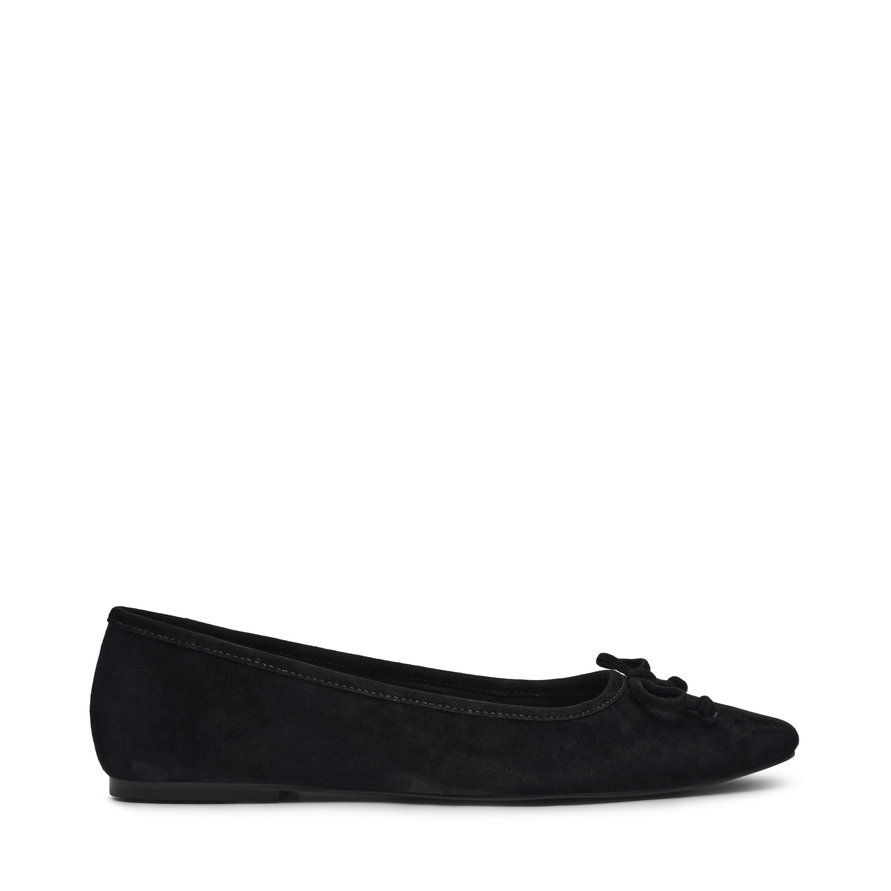 Malinda Flat Shoe BLACK SUEDE