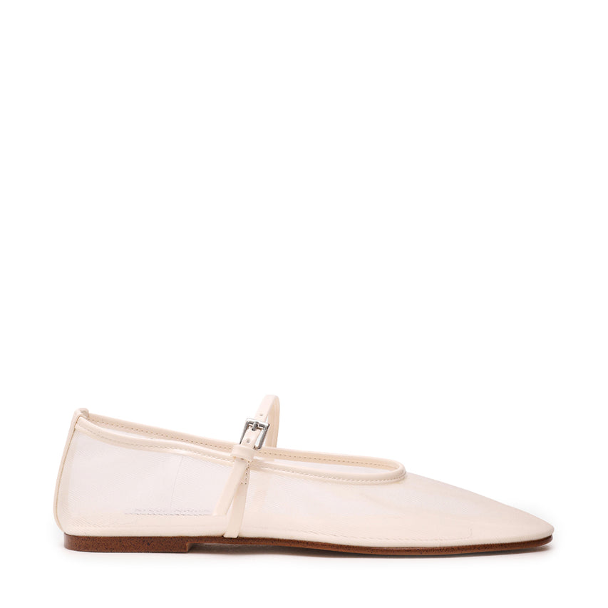Mash Flat Shoe IVORY