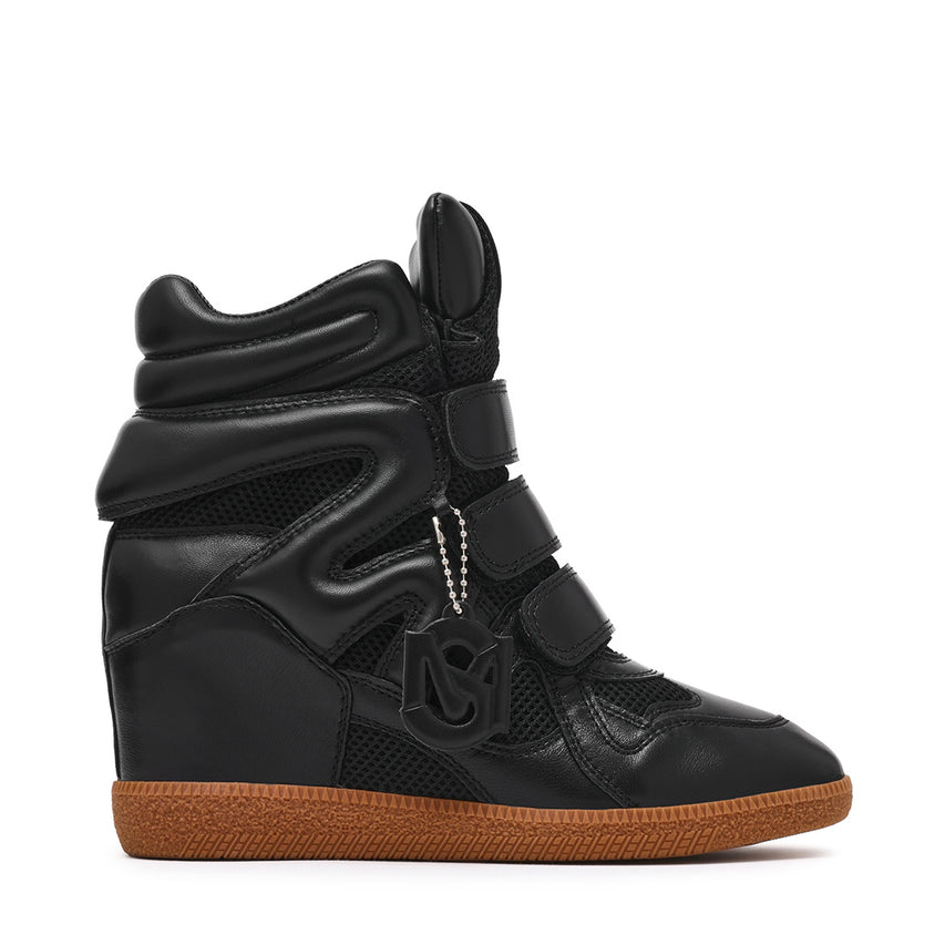 Mavis-LEA Sneaker BLACK LEATHER