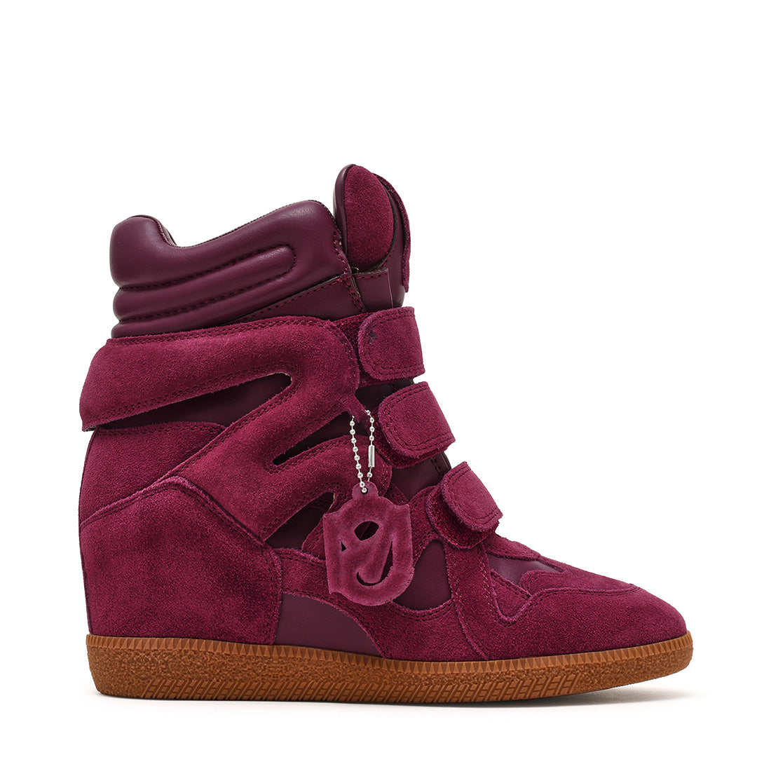 Mavis Sneaker DK CHERRY LACQ SUEDE