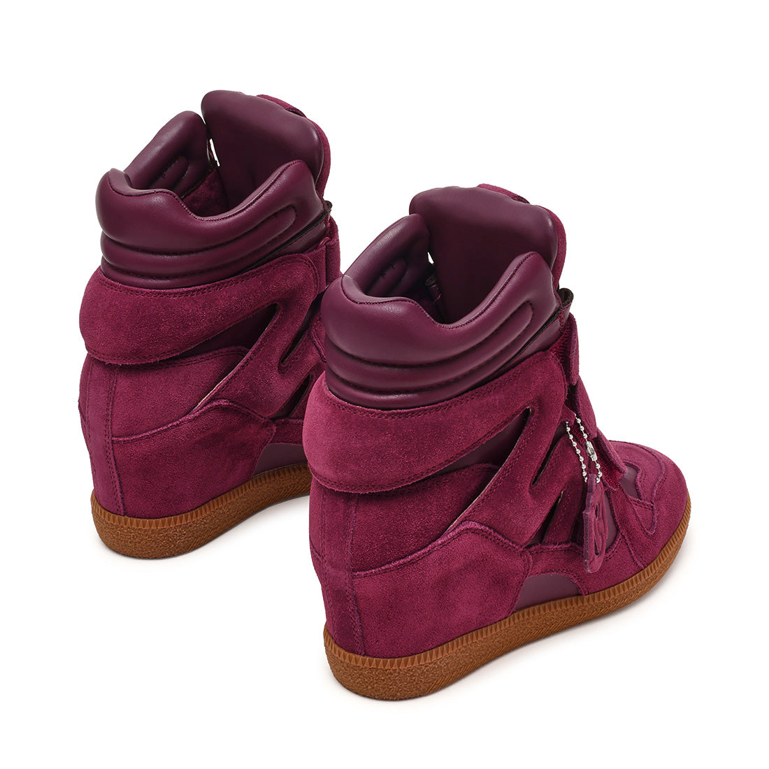 Mavis Sneaker DK CHERRY LACQ SUEDE - view 3