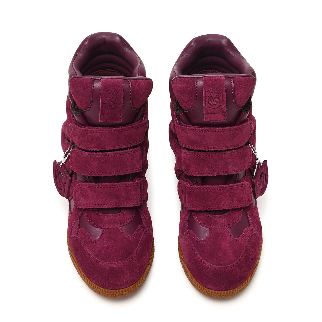 Mavis Sneaker DK CHERRY LACQ SUEDE - view 4