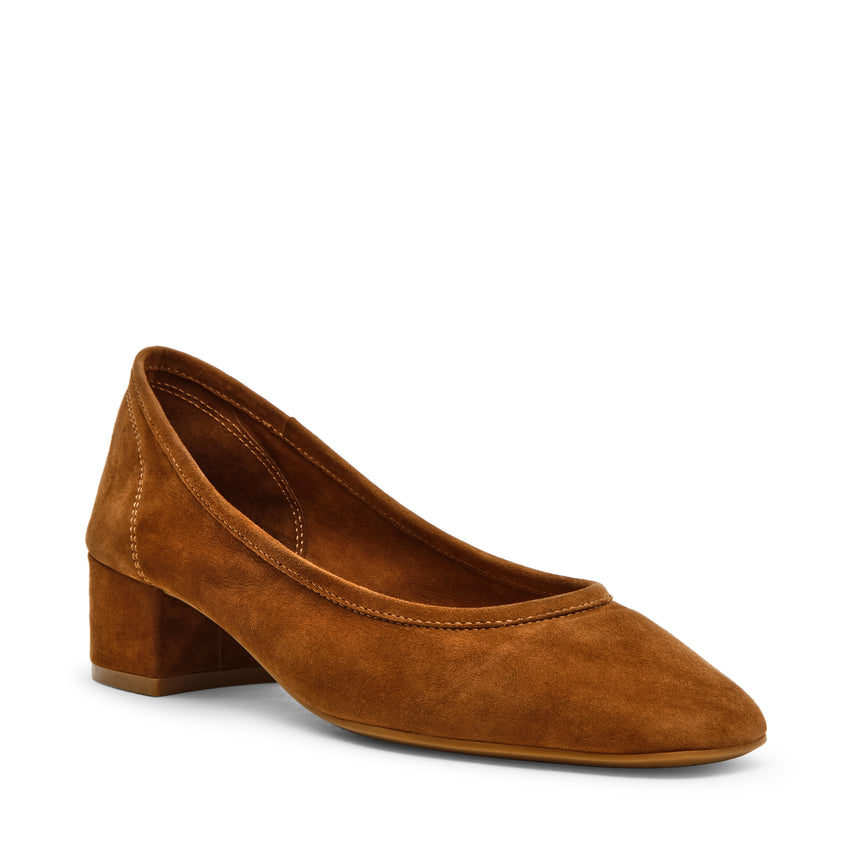 Mollie Flat Shoe CHESTNUT SUEDE