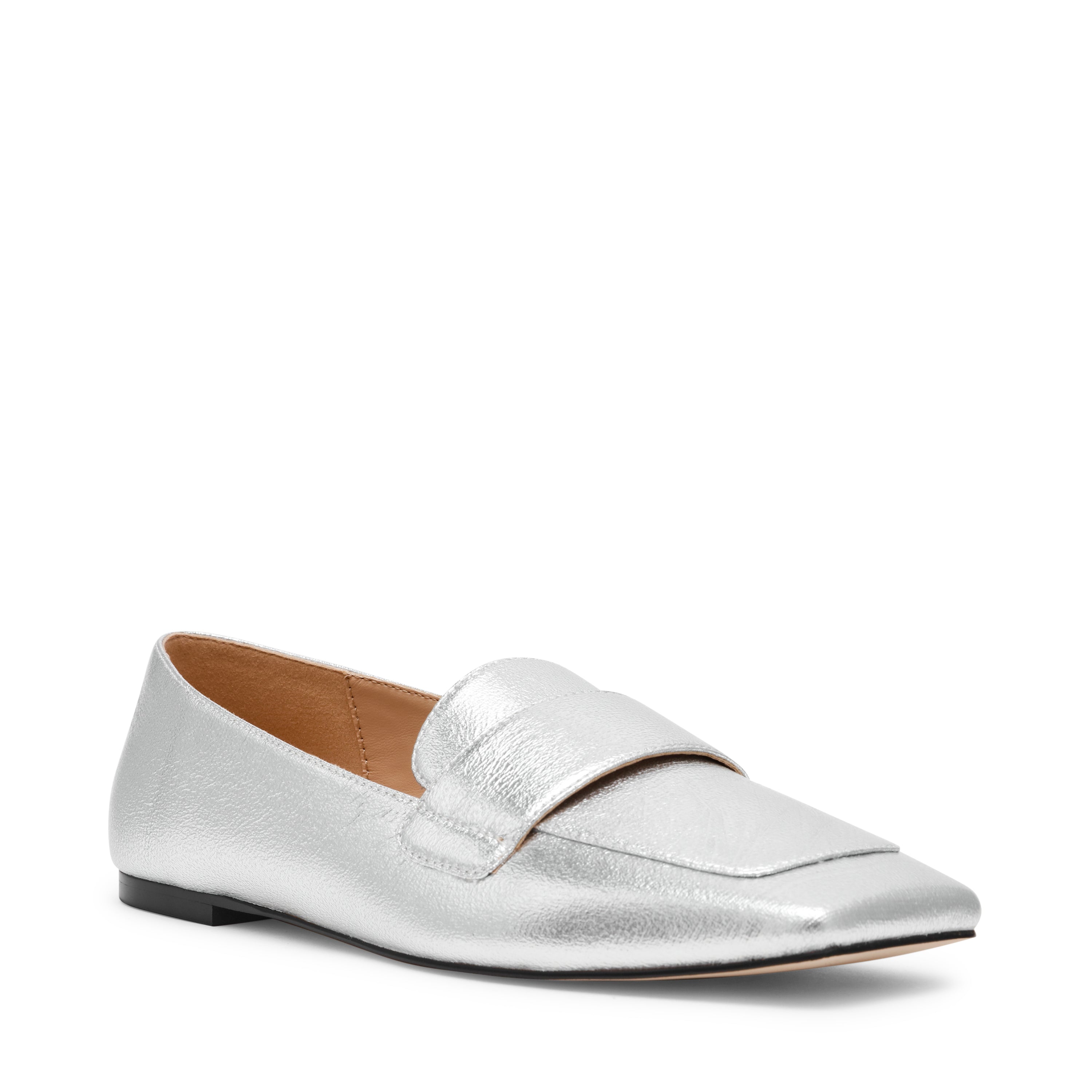 Monarc Flat Shoe SIL CRINKLE