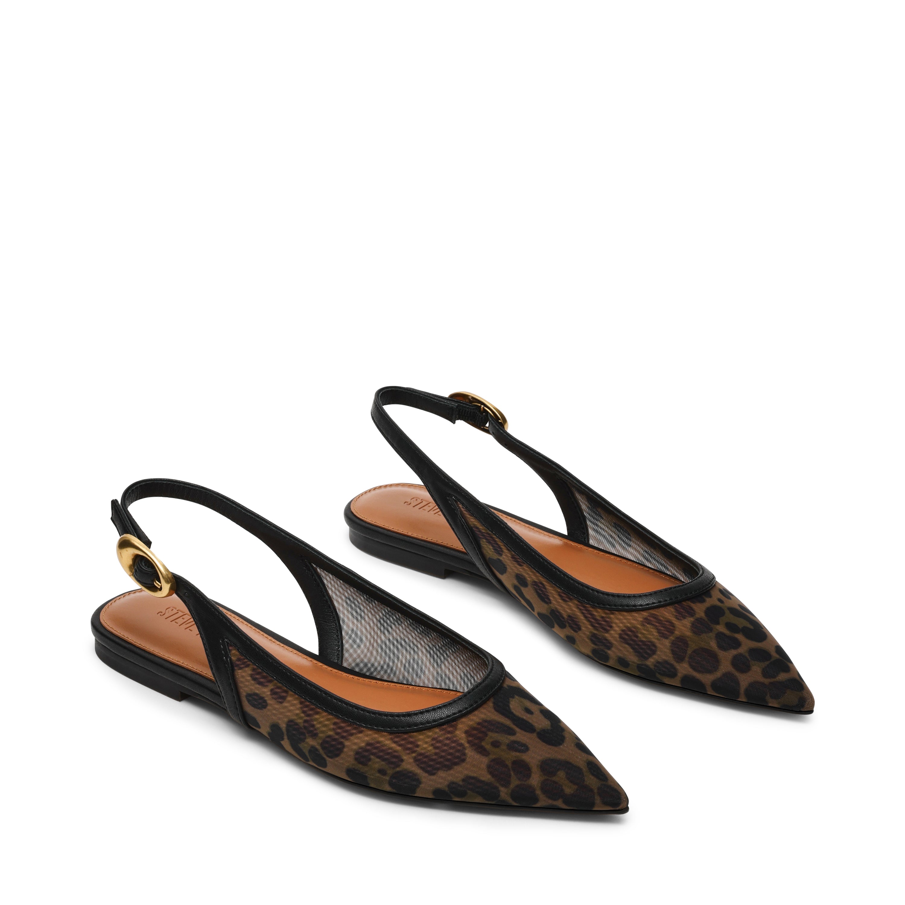 Ottie Flat Shoe BLACK / LEOPARD