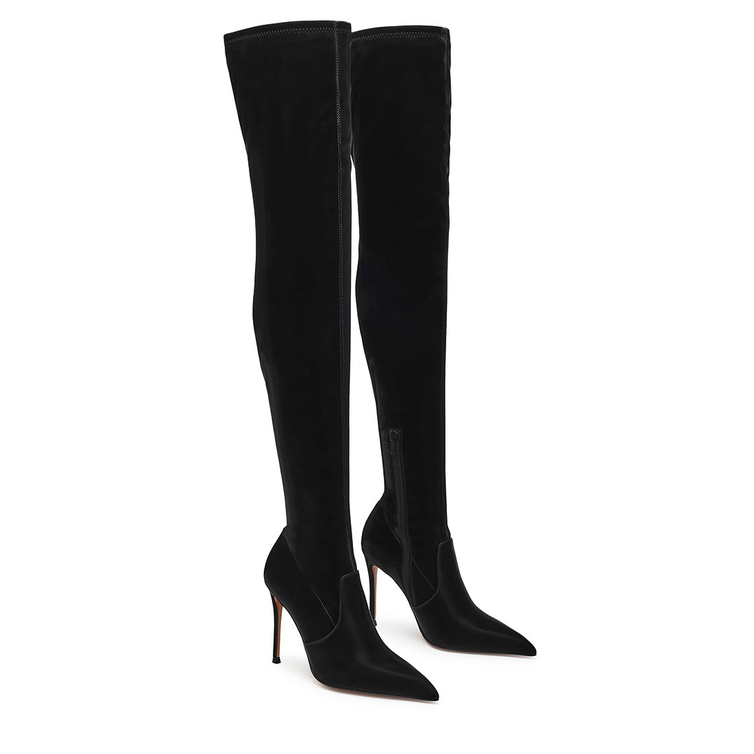 Pegasus Boot BLACK TECHNO SATIN - view 2