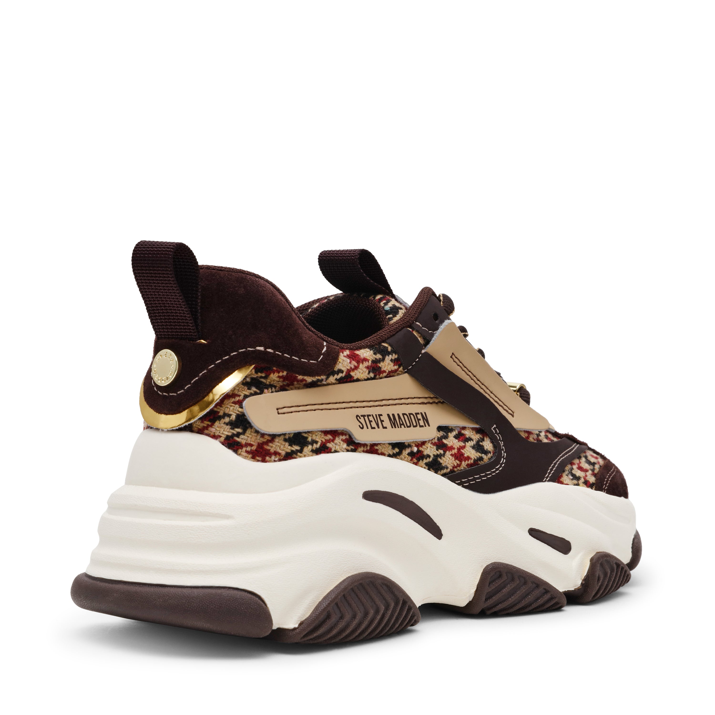 Possession-E Sneaker BRN PLAID