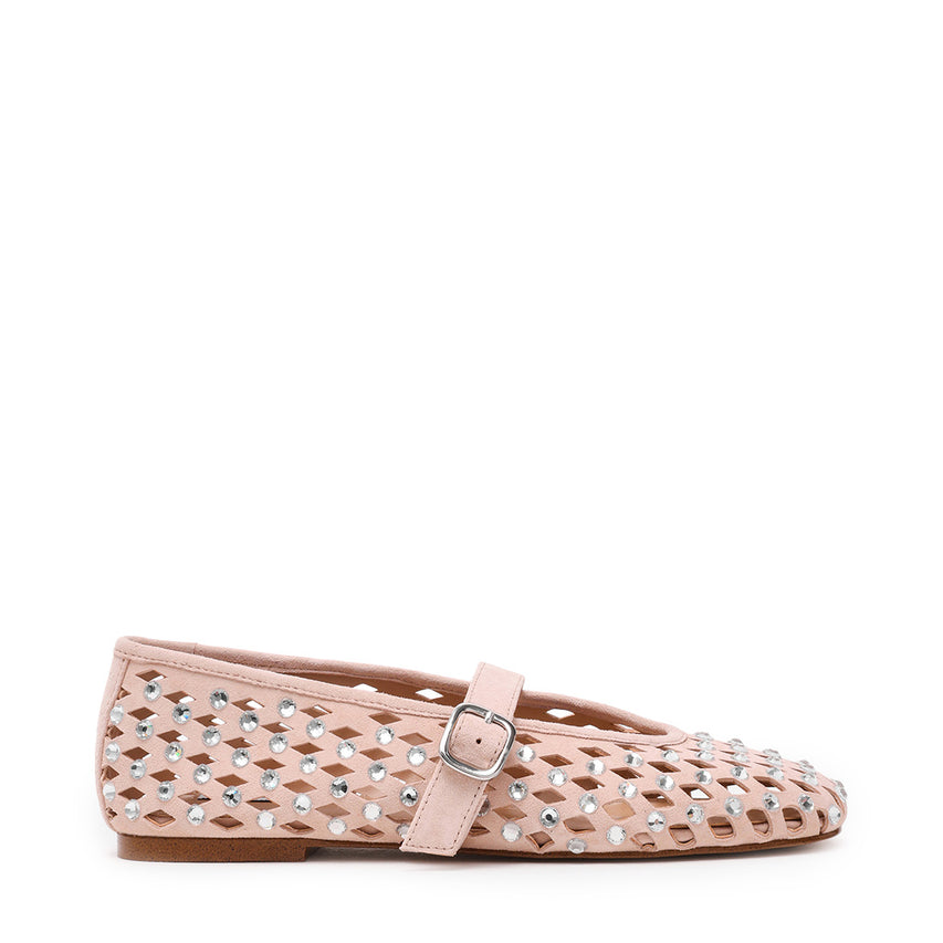Rerun Flat Shoe BLUSH SUEDE