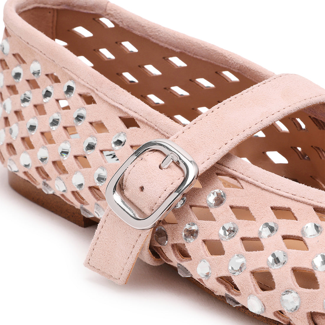 Rerun Flat Shoe BLUSH SUEDE - view 5
