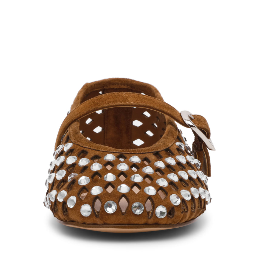 Rerun Flat Shoe CHSNUT SUEDE - view 3