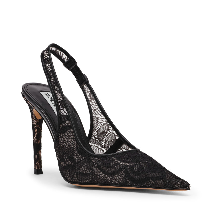 Reyes-Lace Pump BLK LACE