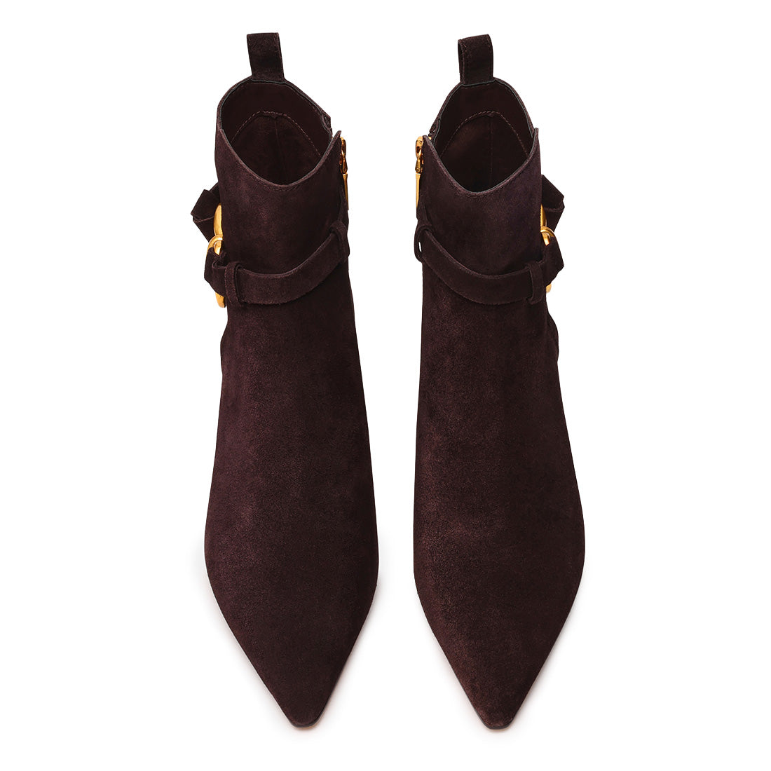 Roller Bootie BROWN SUEDE
