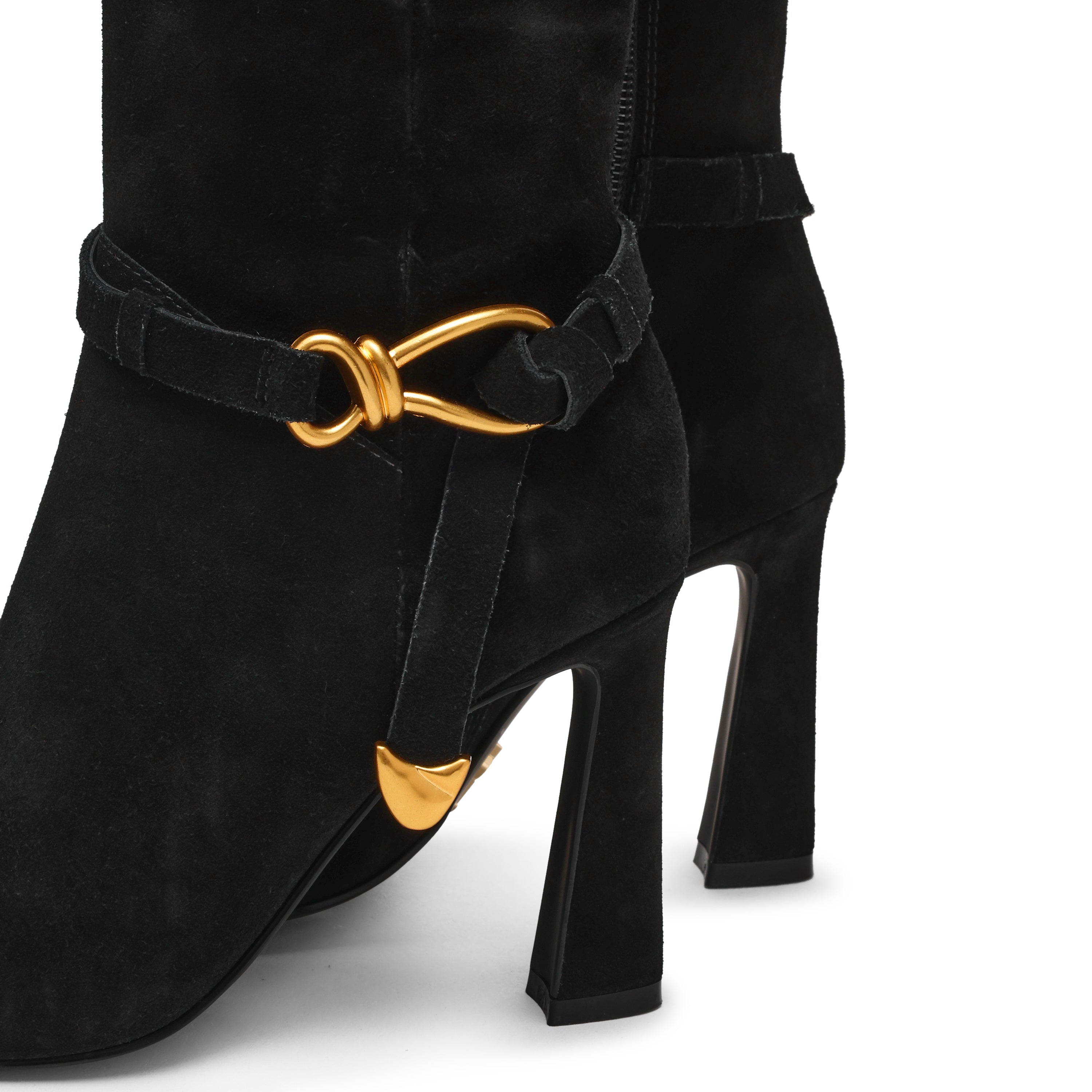 Sirrens Boot BLACK SUED