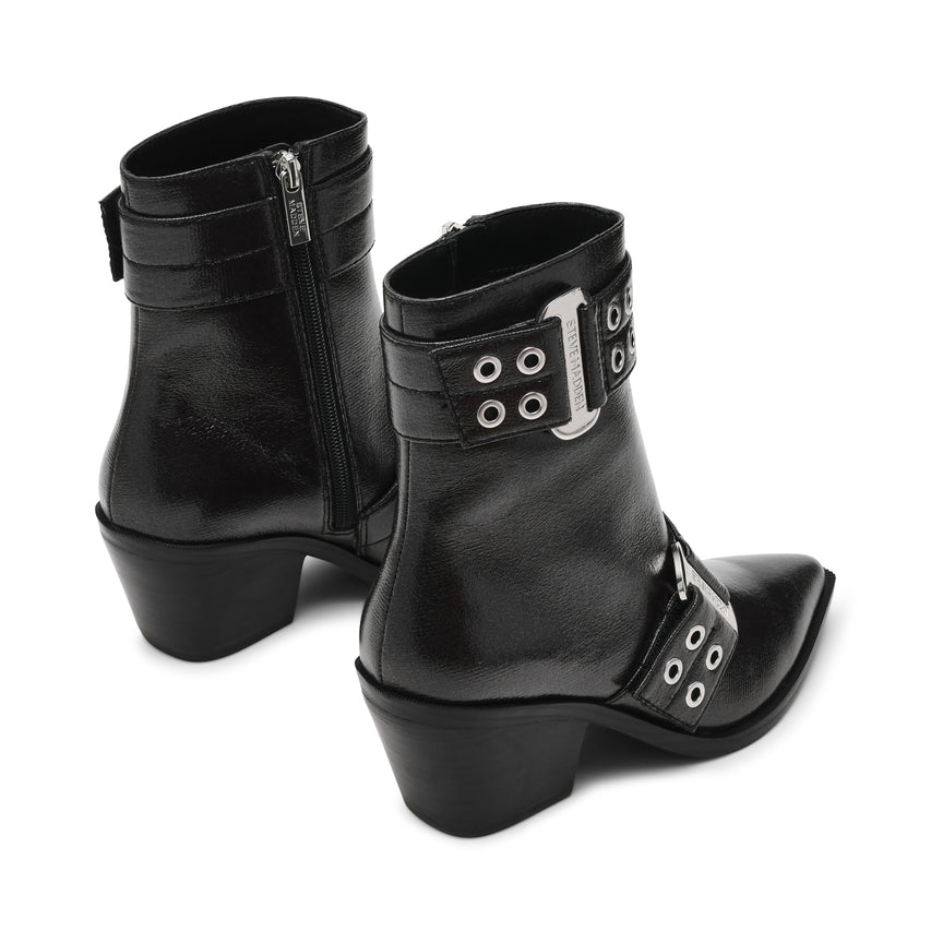 Splurge Bootie BLK CRINKLE