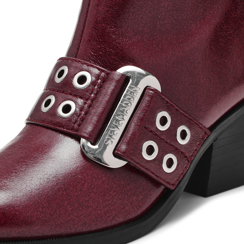 Splurge Bootie DK CHERRY CRINKLE