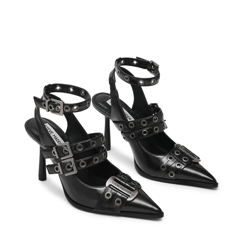 Surpass Flat Shoe BLK CRINKLE