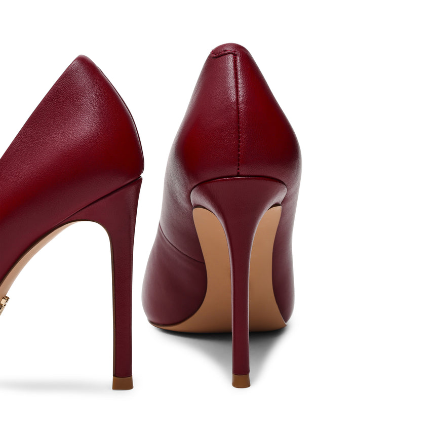 Thrive Pump WINE LEATHER