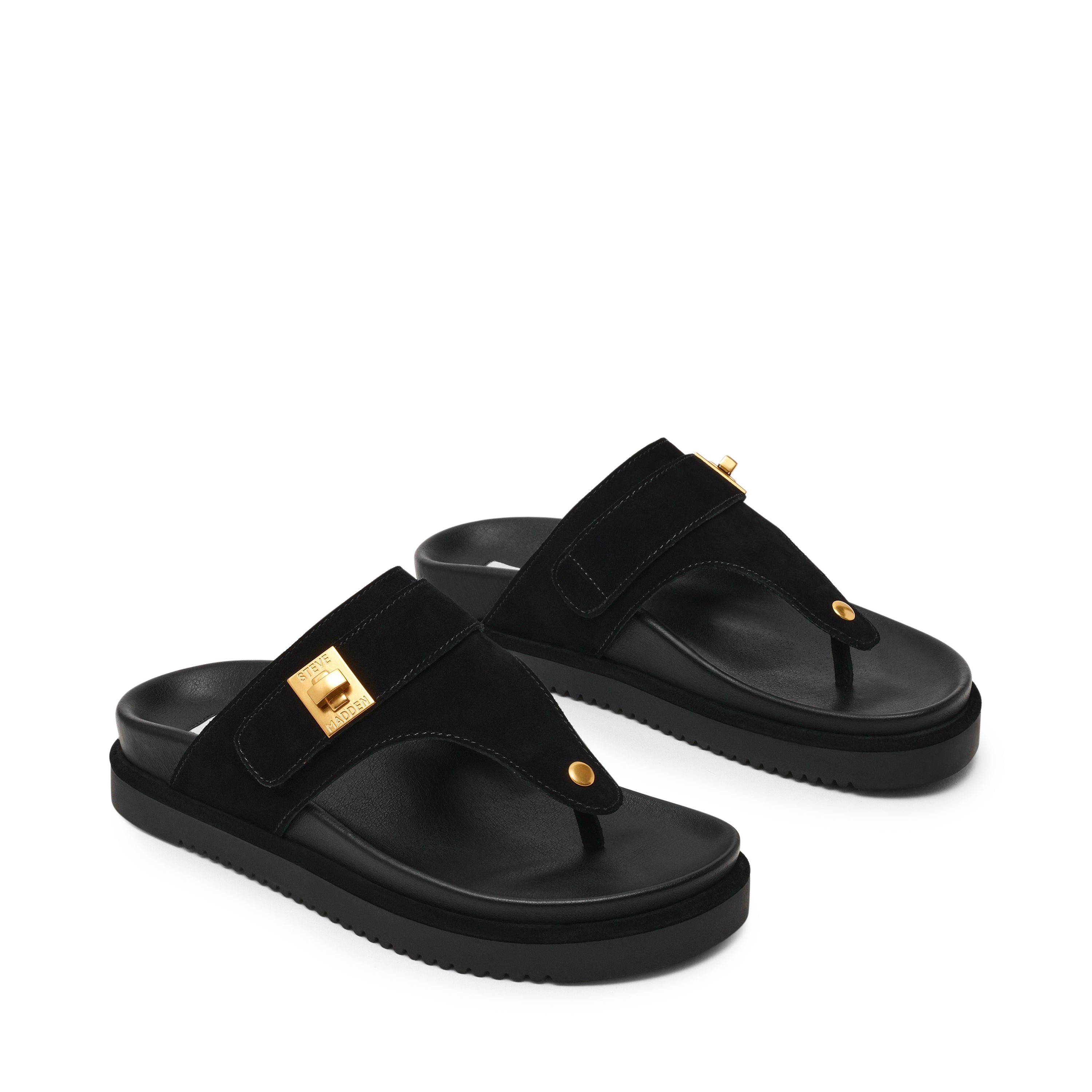 Tuned-IN Sandal BLACK SUEDE