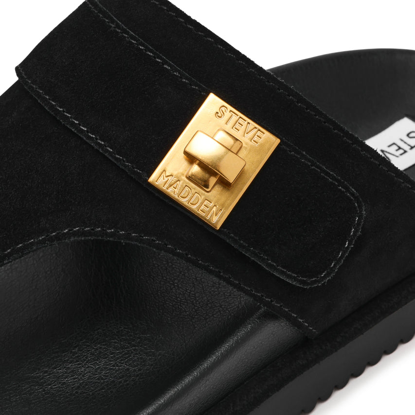 Tuned-IN Sandal BLACK SUEDE