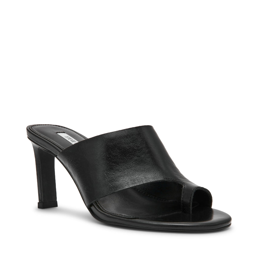 Valentin Sandal BLACK LEATHER - view 2