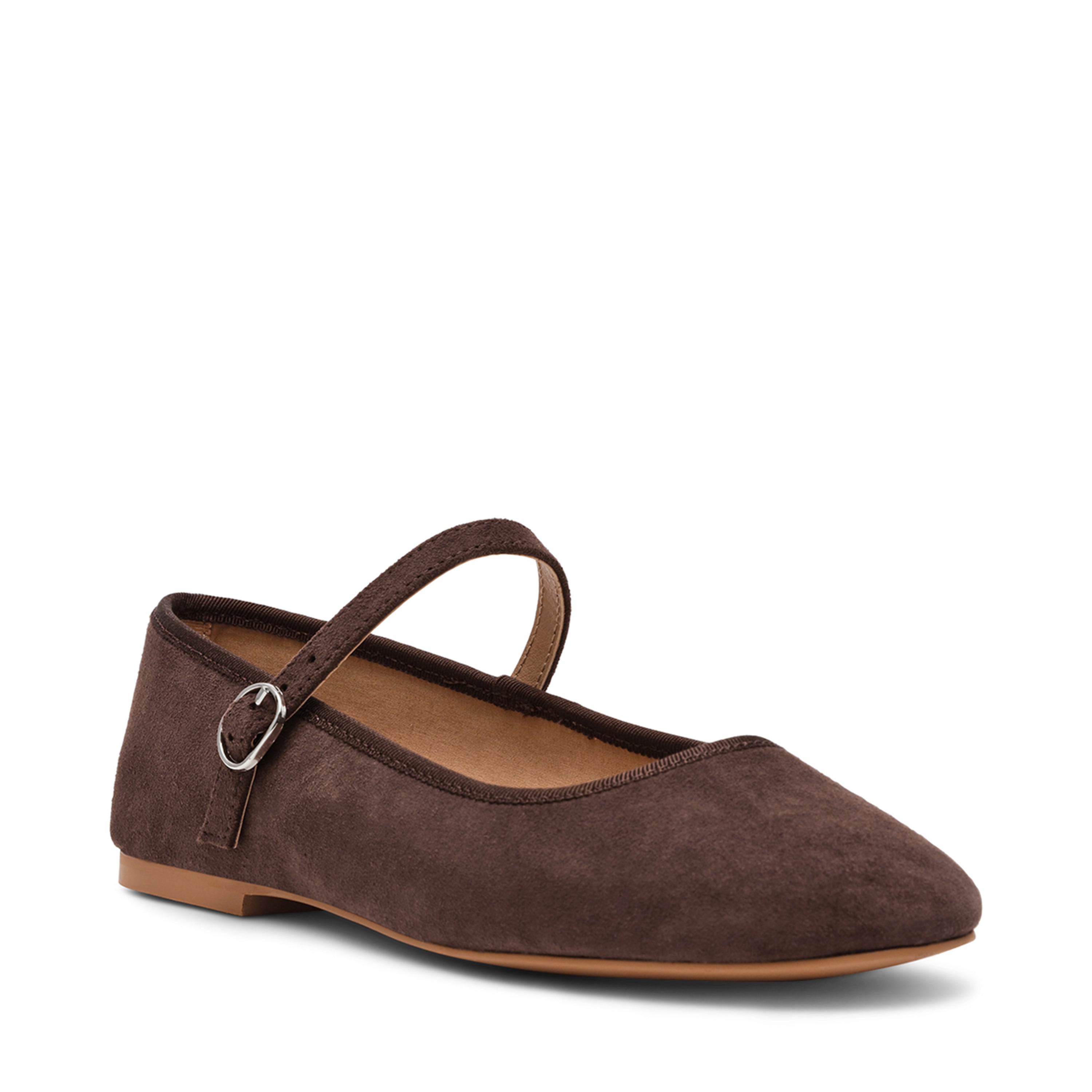 Vinetta Flat Shoe GND COFFEE SUE