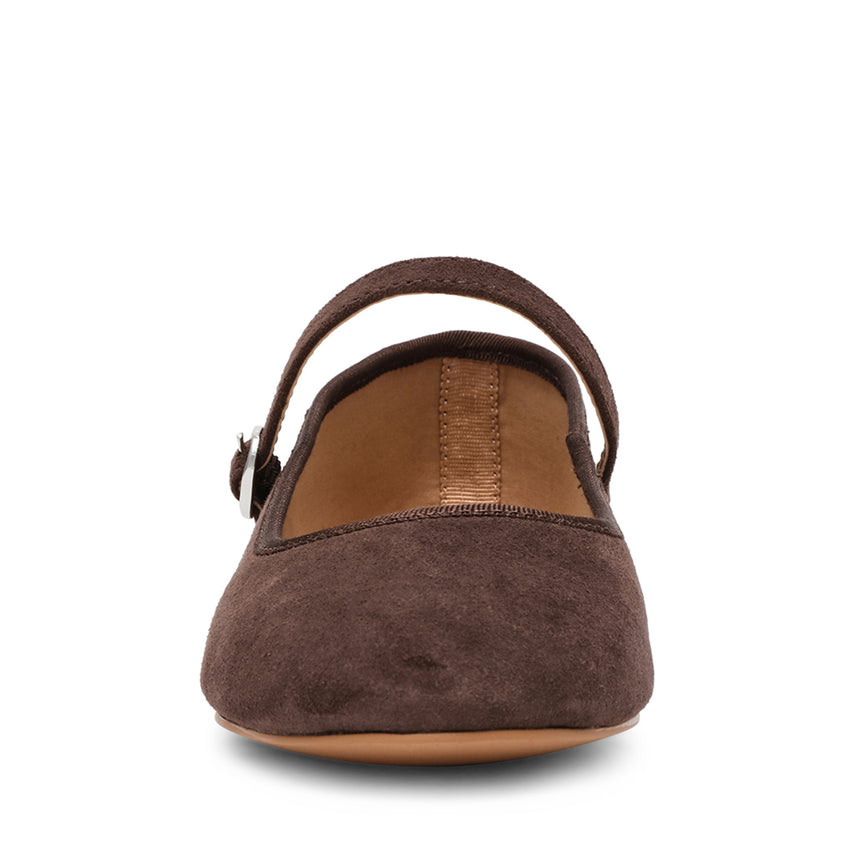 Vinetta Flat Shoe GND COFFEE SUE