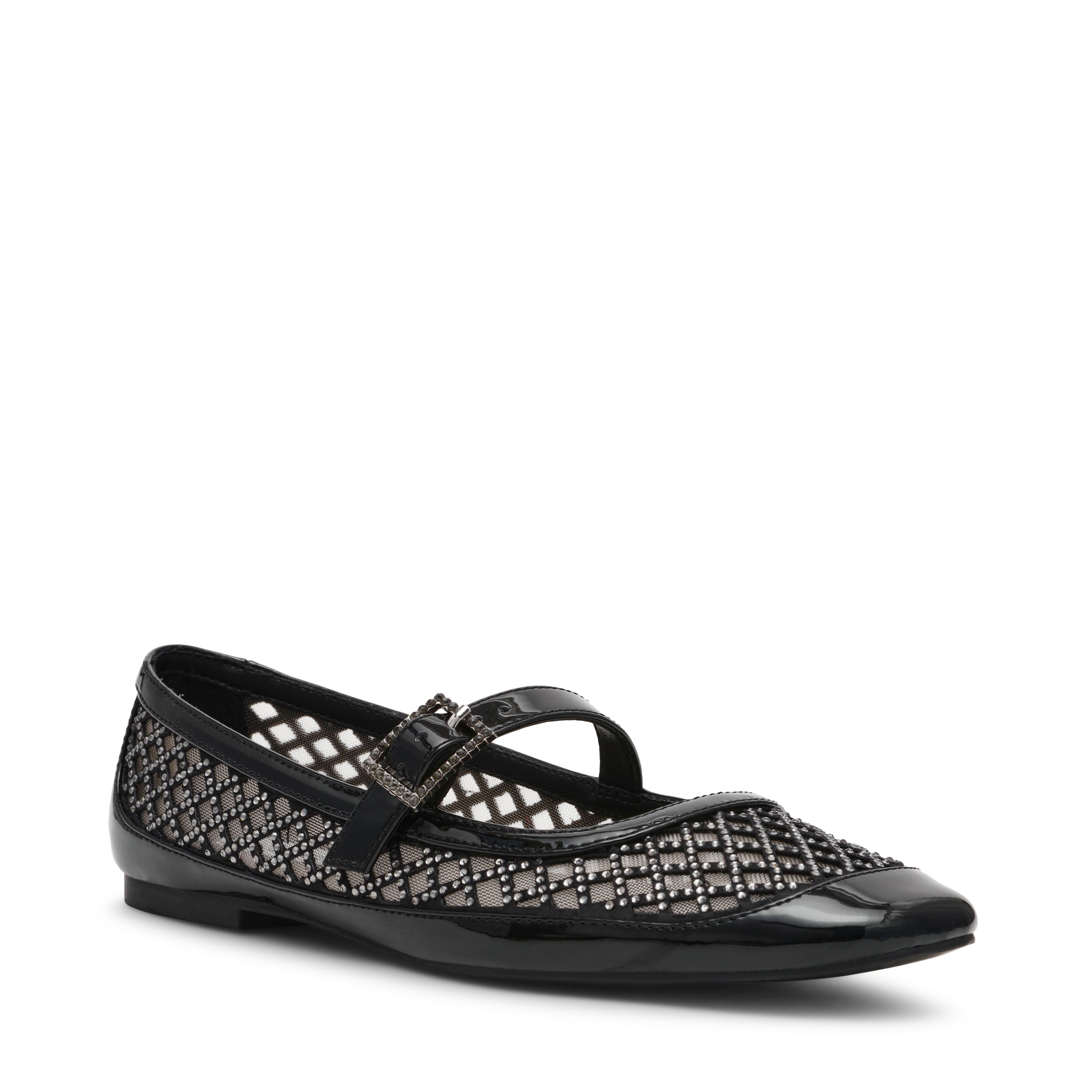 Well-Done Flat Shoe BLK PATENT