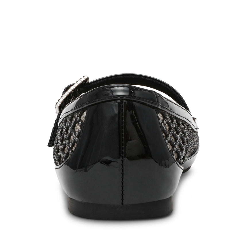 Well-Done Flat Shoe BLK PATENT