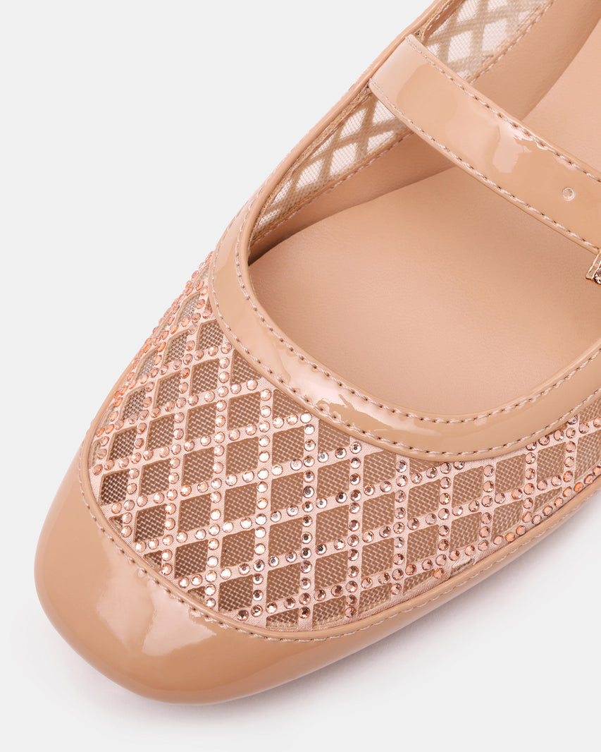 Well-Done Flat Shoe BLUSH PATENT