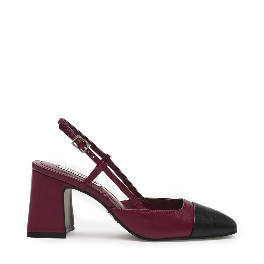 Zeina Pump BLACK CHERRY LACQ