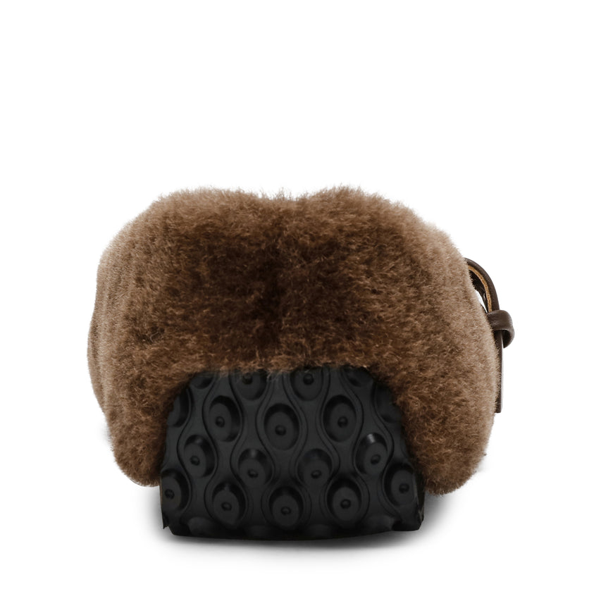 TOASTY Flat Shoe BROWN