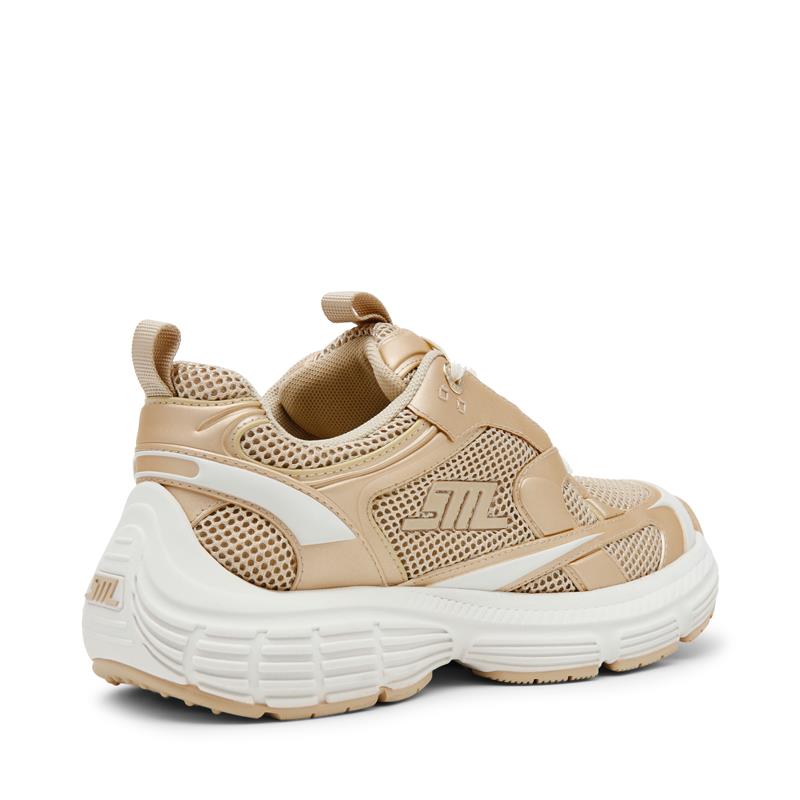 Power 1 Sneaker BUFF GOLD / WHITE