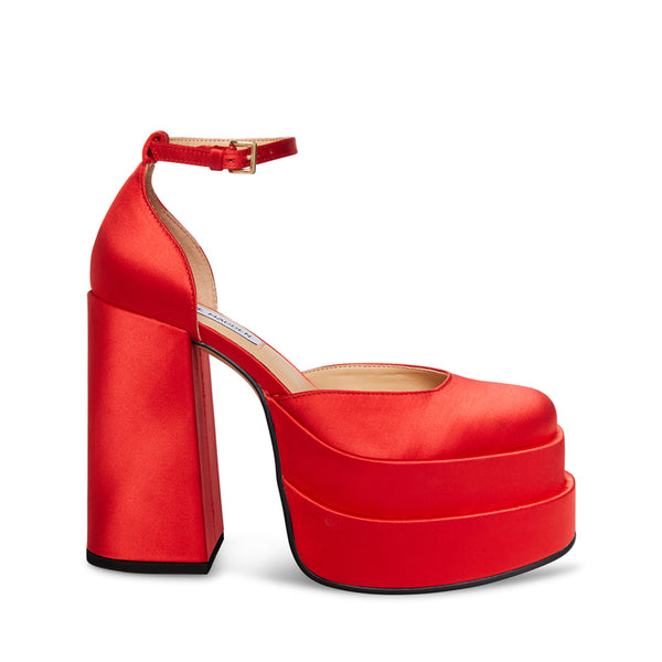 Charlize Sandal RED SATIN